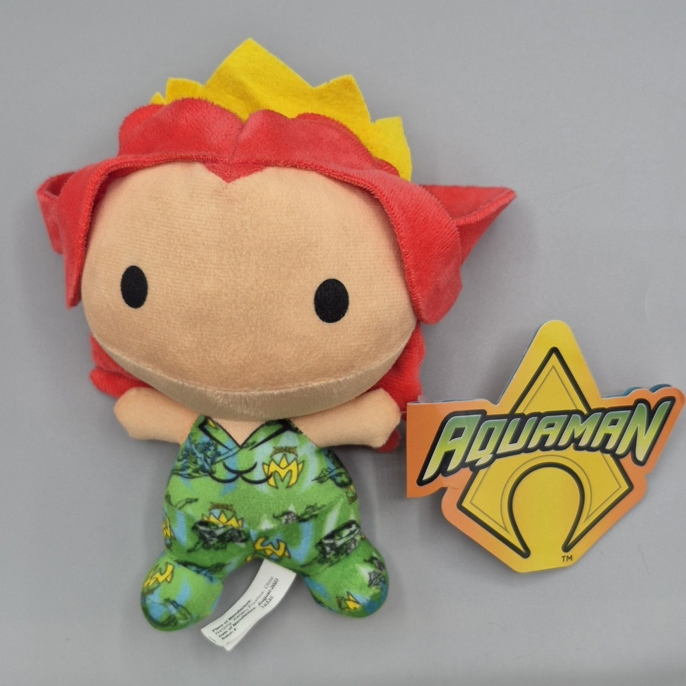 Justice League DC Comics Aquaman MERA Chibi Plush 7"